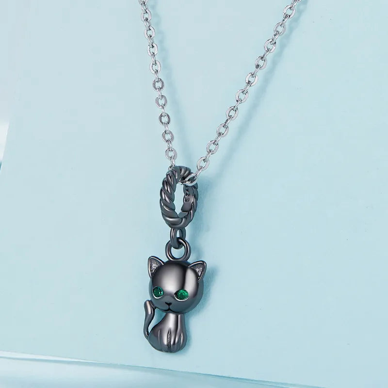 Purr Love Silver Charm