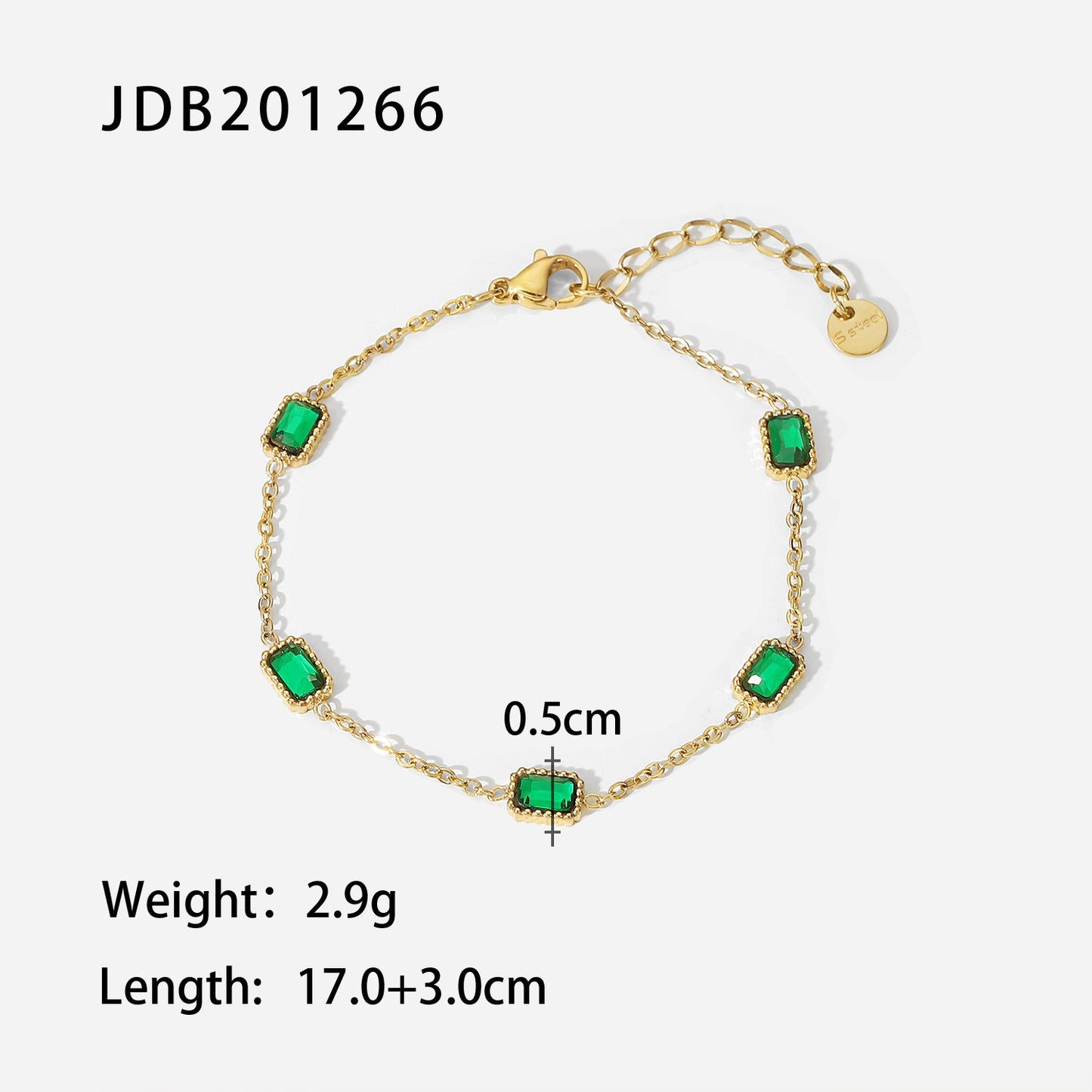 Sage Green Glow Bracelet