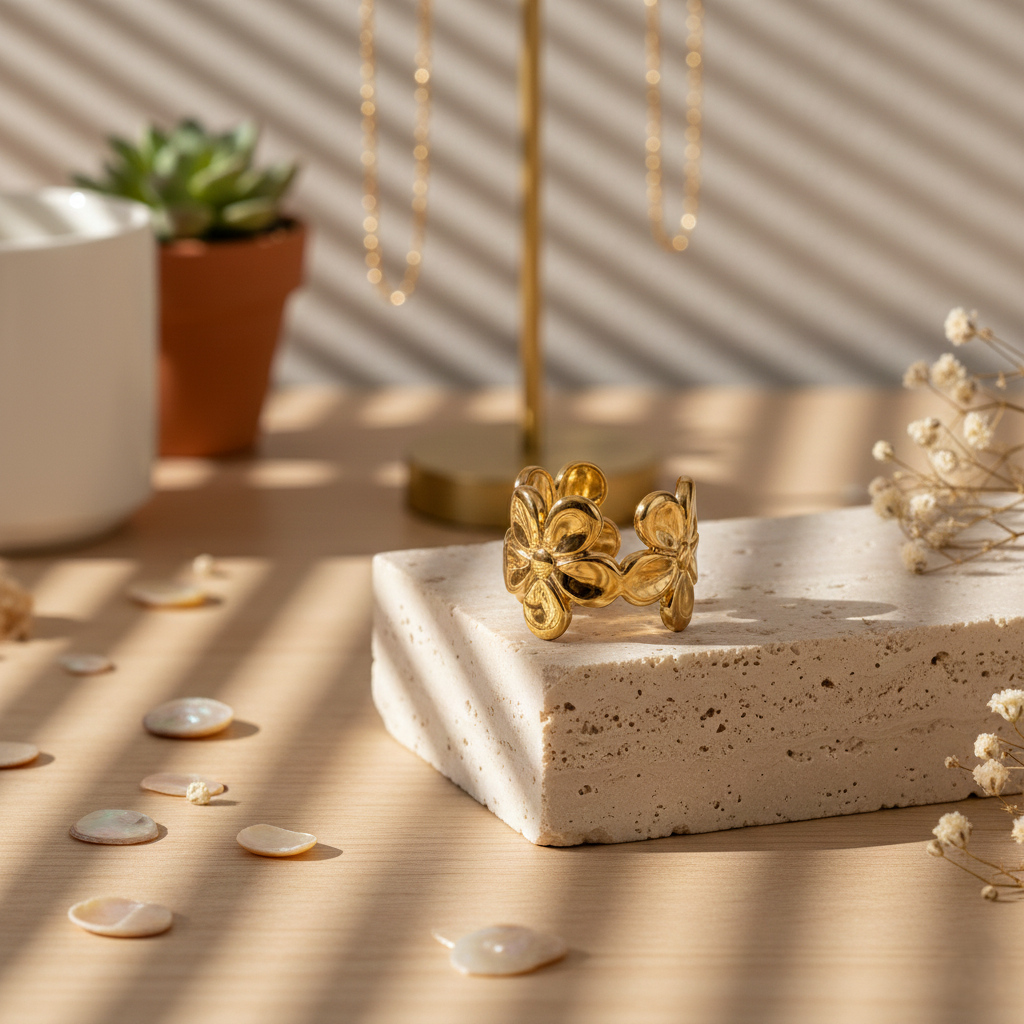 Bloom Whisper Ear Cuff