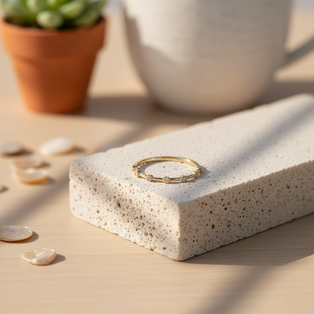 Soft Hold Silver Ring