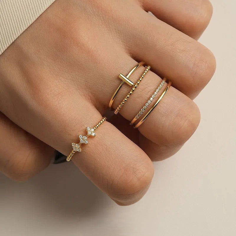 Golden Axis Ring