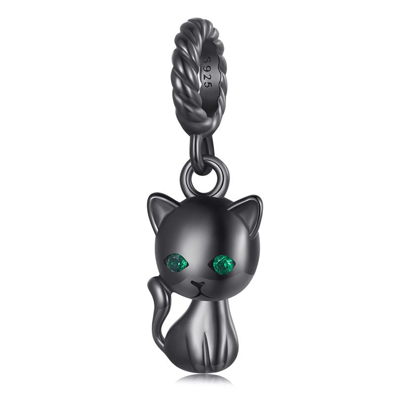 Purr Love Silver Charm
