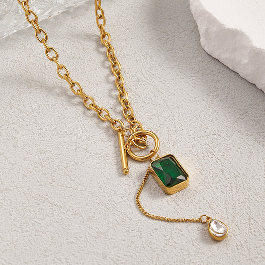 Diamond Line Necklace