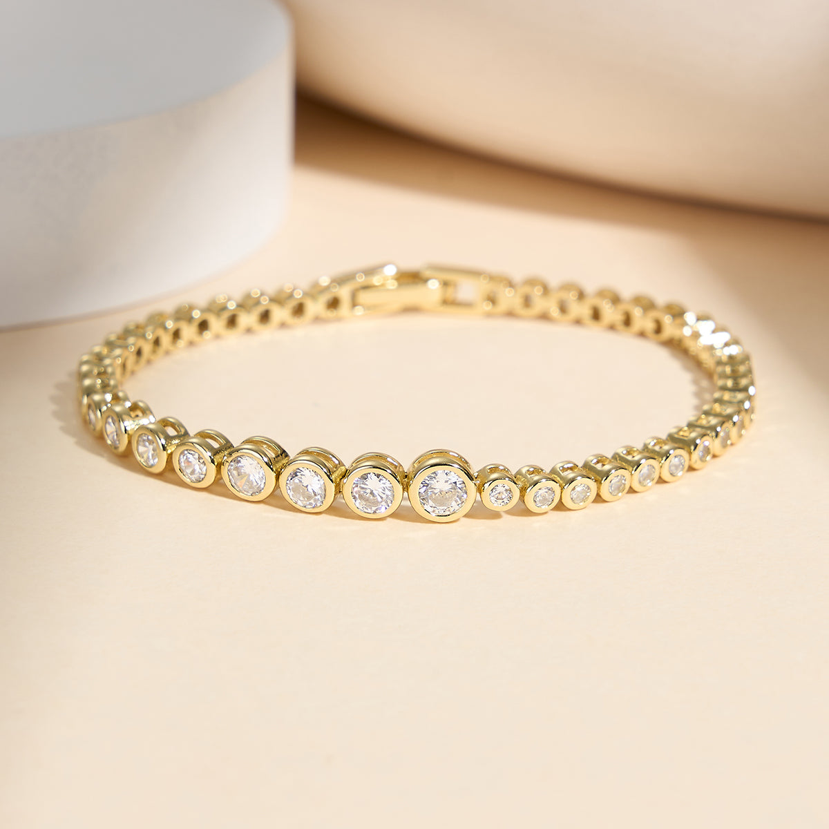 Promise in Silver Tennis Bracelet