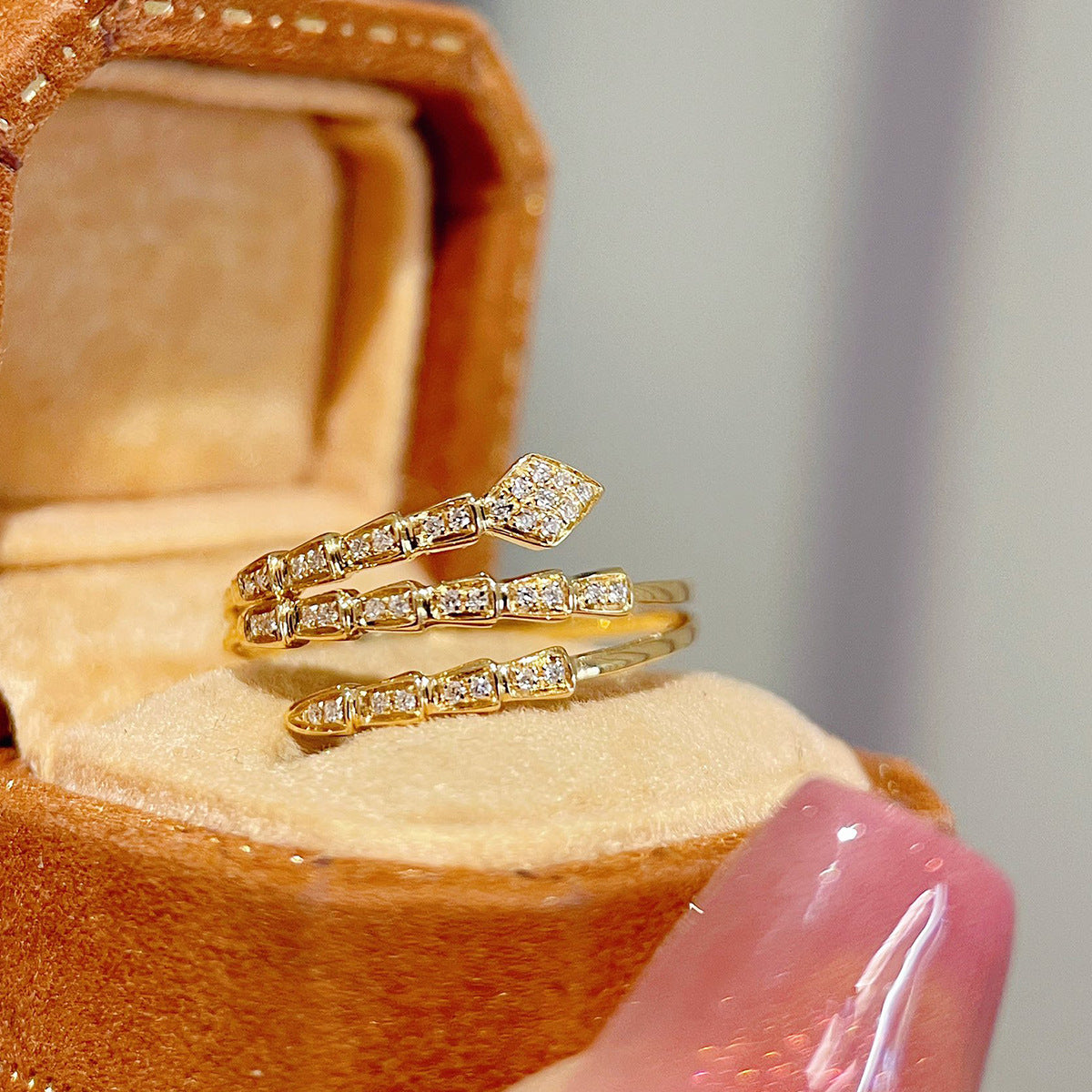 Luxe Snake Ring