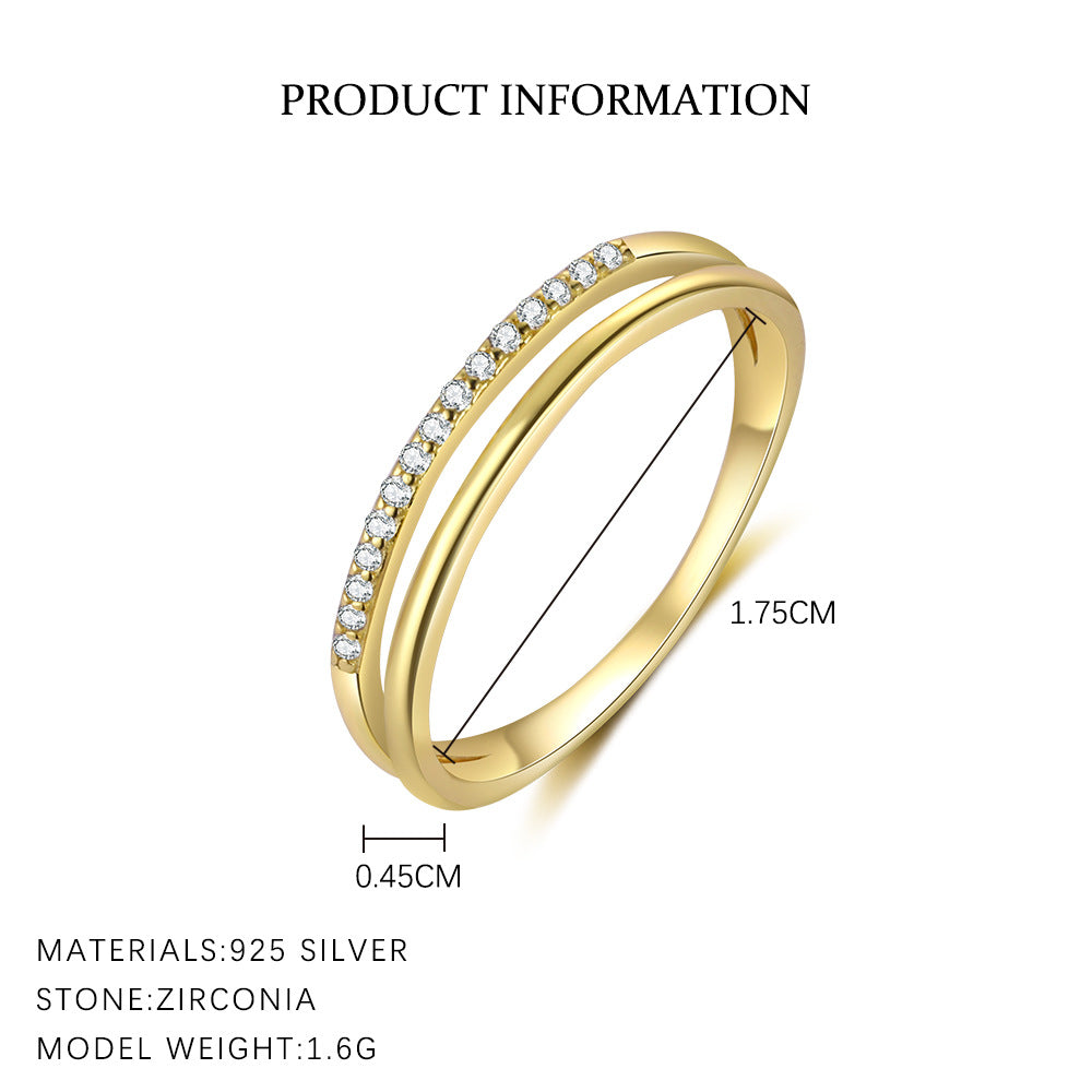 Golden Axis Ring