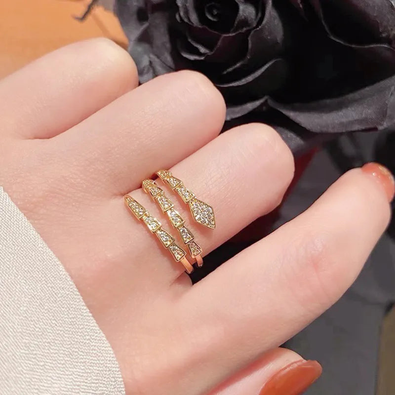 Luxe Snake Ring