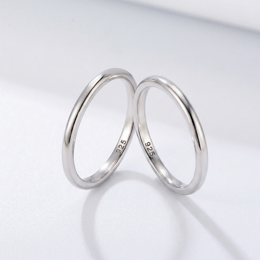 Twin Silver Rings