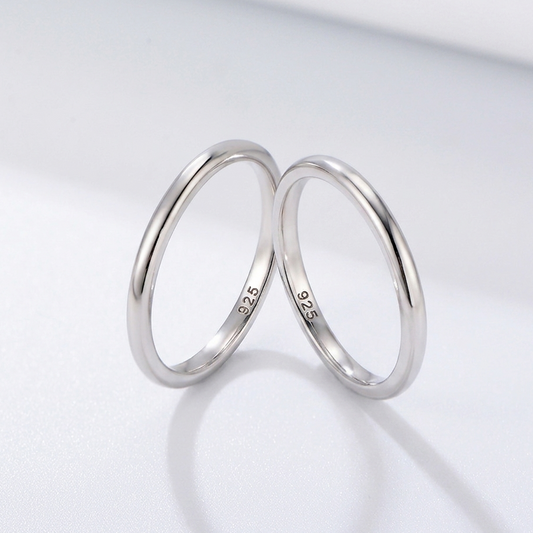 Twin Silver Rings