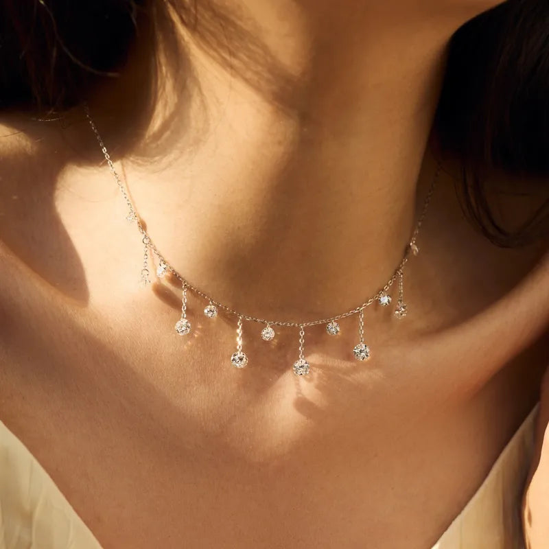 Georgia Princess Silver Necklace