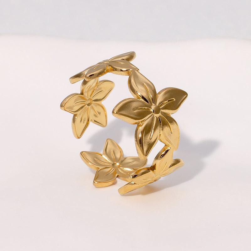 Golden Floret Ring