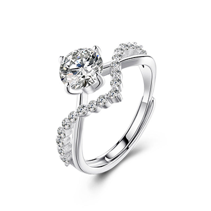 Crowned Couple Rings