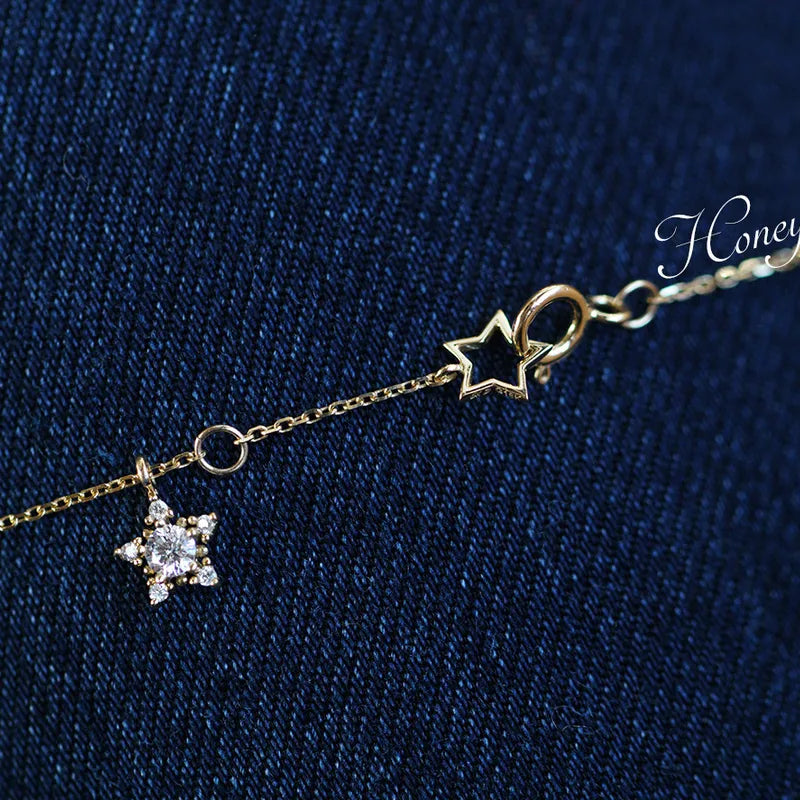 Twin Stars Necklace