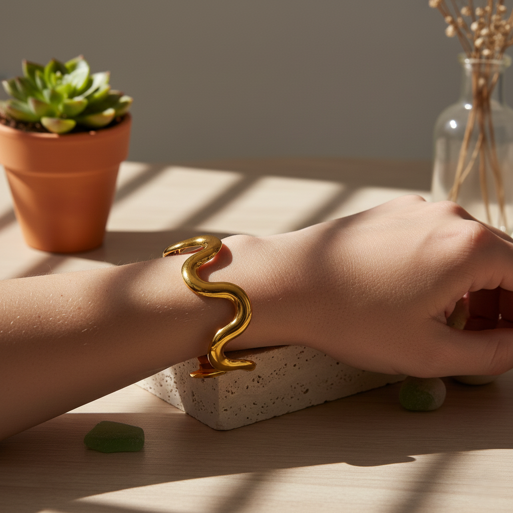 The Aurora Curve Bracelet