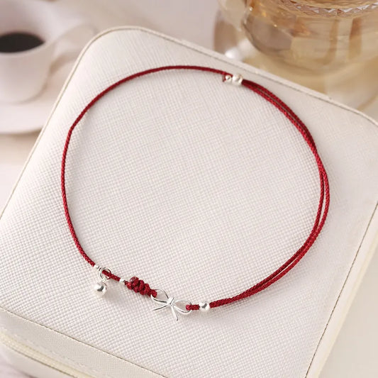 Bow Belle Anklet (Baby Size)