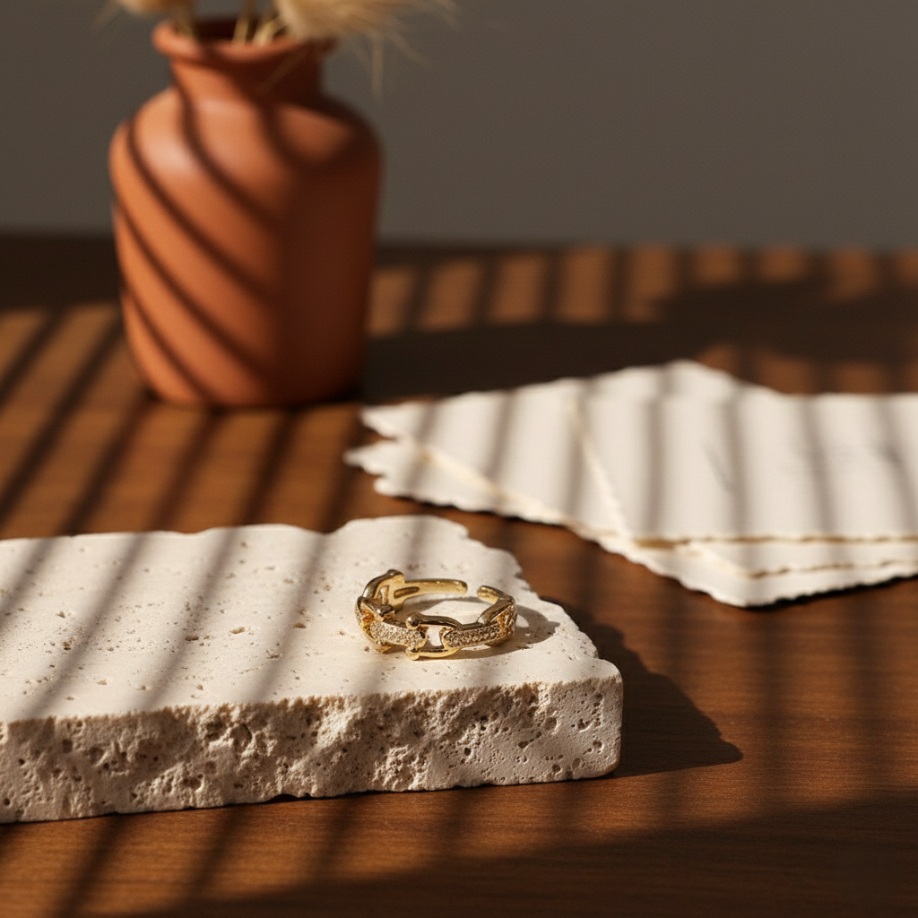 Starlit Link Ring
