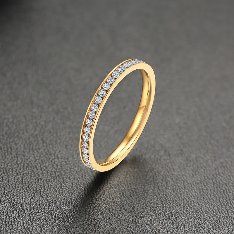 Dainty Halo Ring