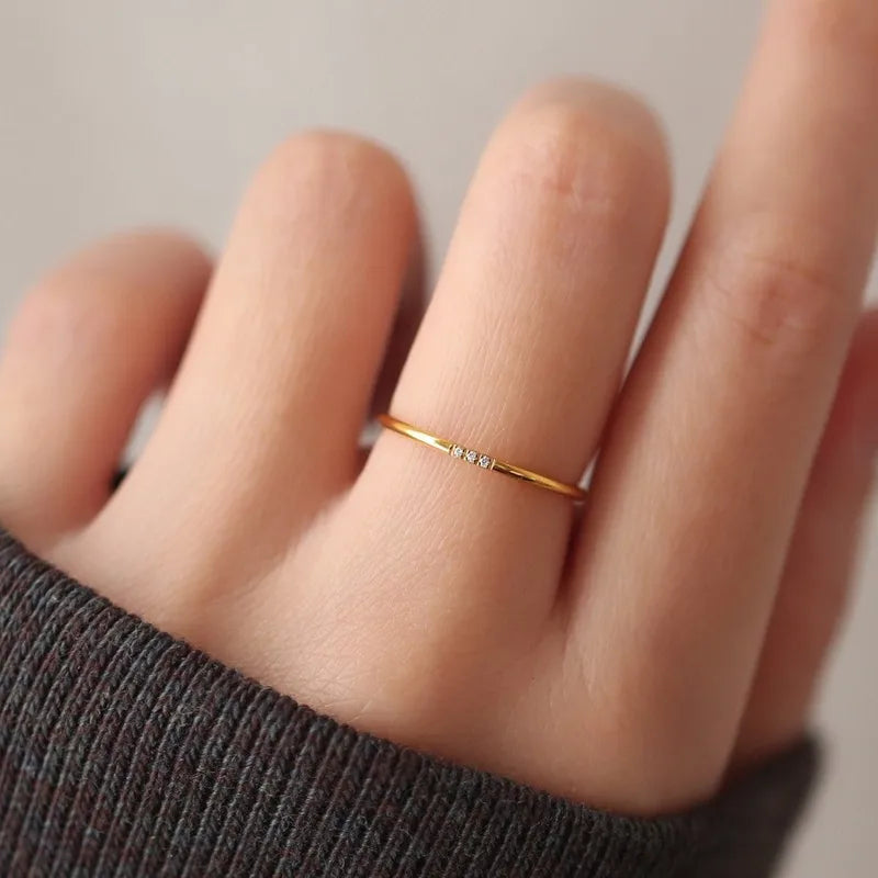 Dainty Luxe Ring