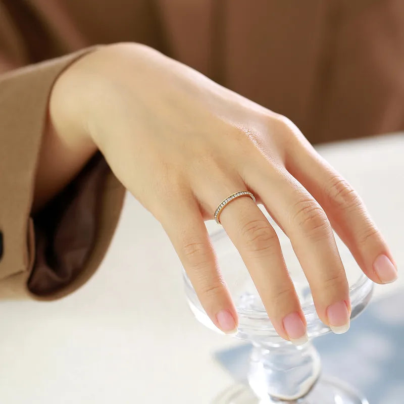 Dainty Halo Ring