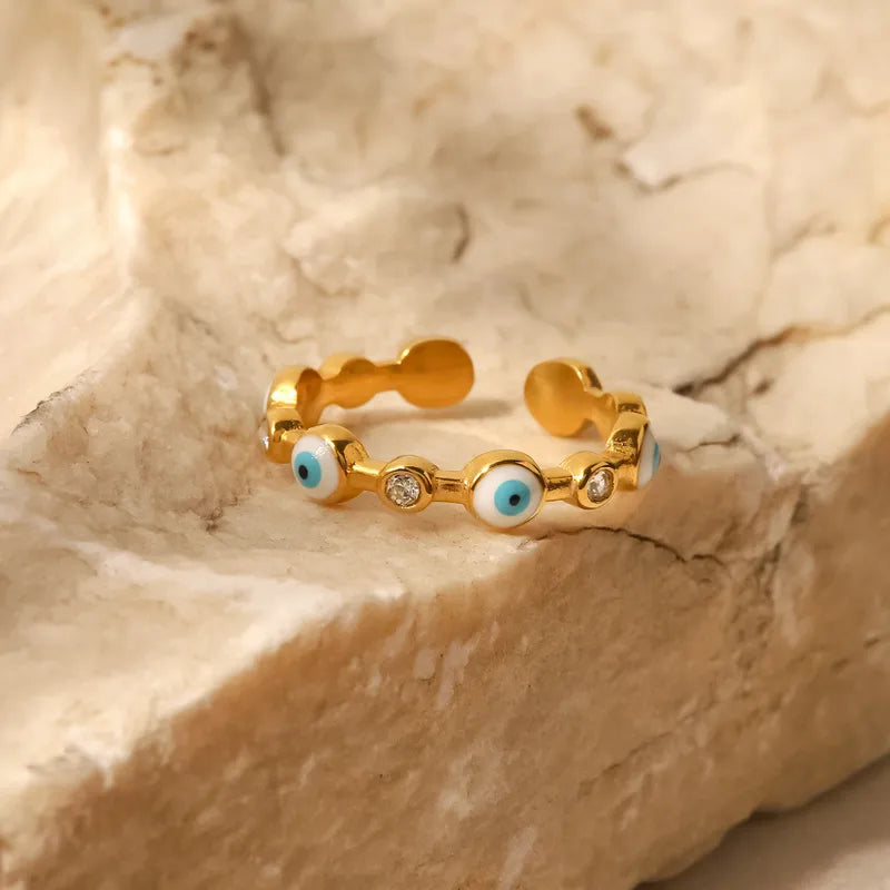 Little Evil Eye Ring