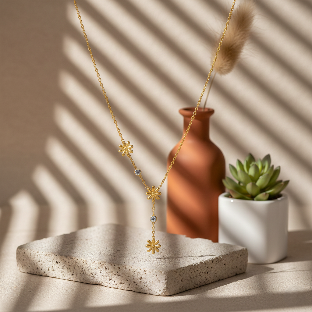 Floral Aura Necklace