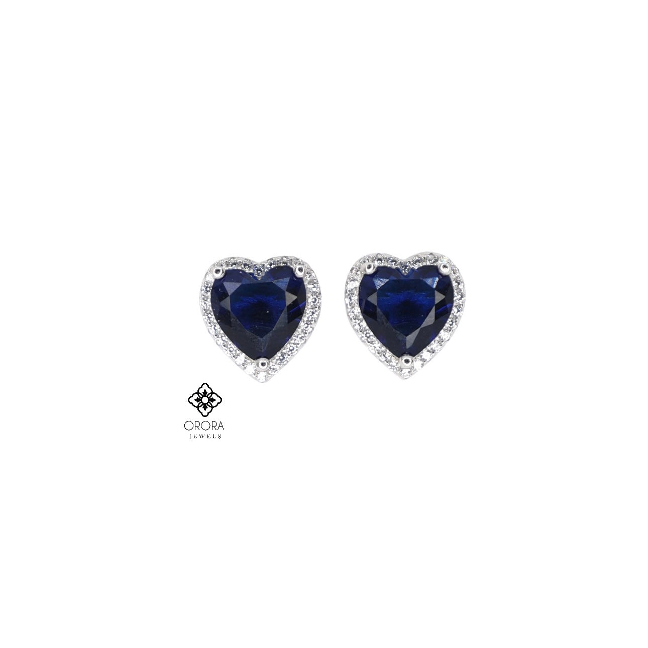 Blue heart shape