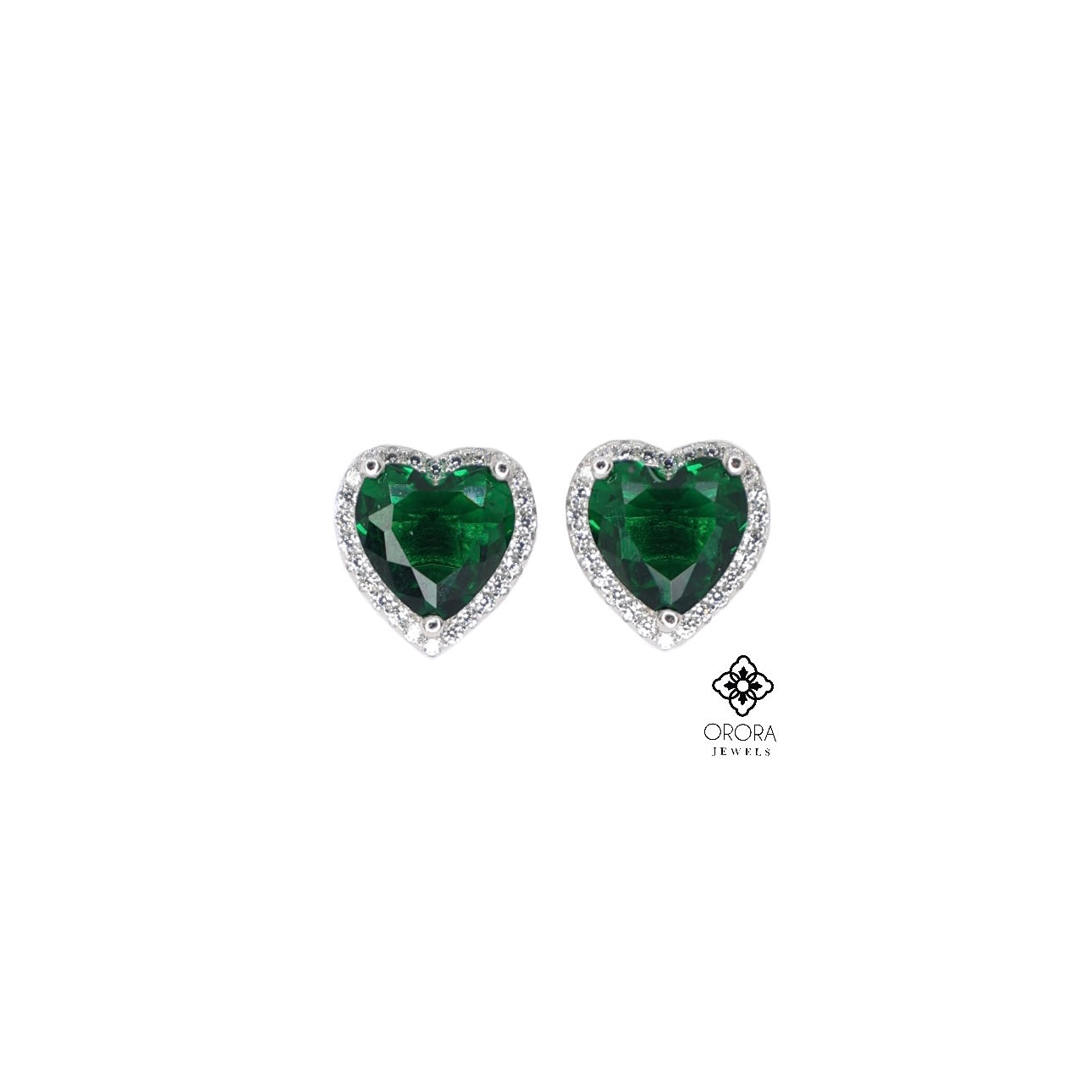 Green heart shape