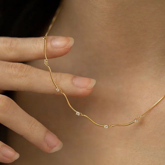 Ocean Line Necklace