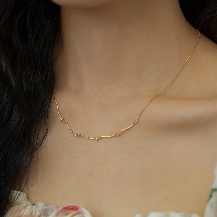 Ocean Line Necklace