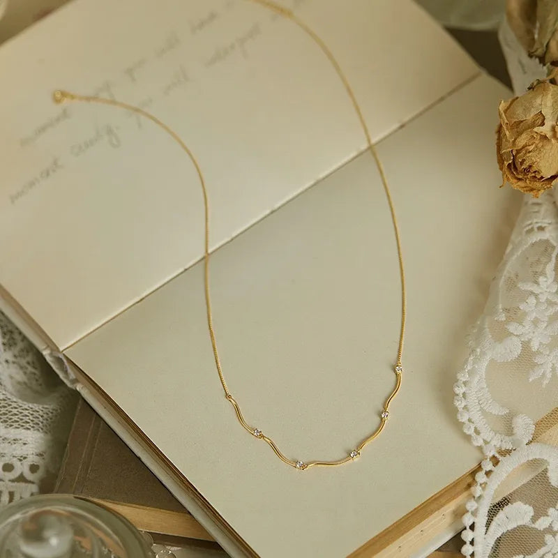 Ocean Line Necklace