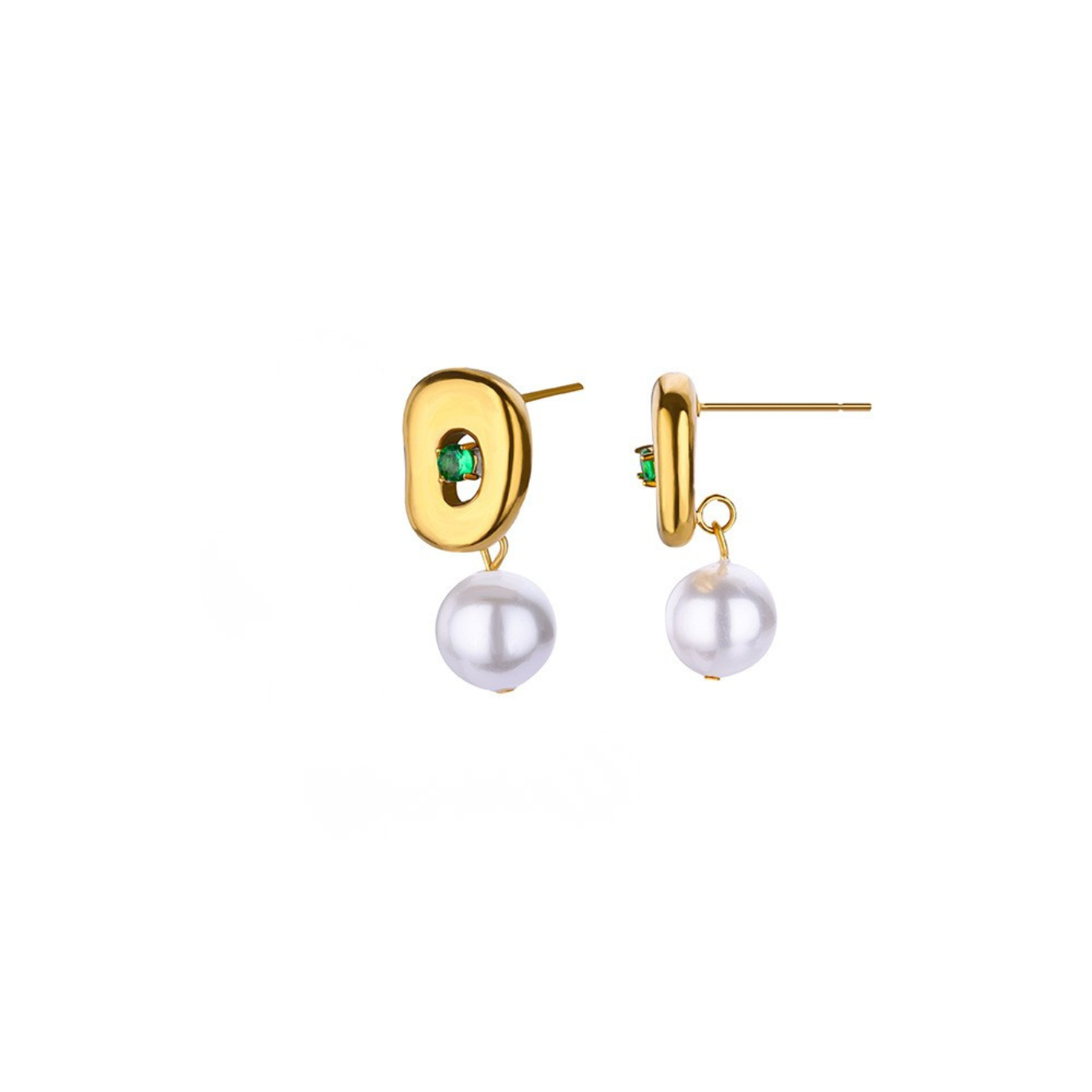 Classic Pearl Glow Studs