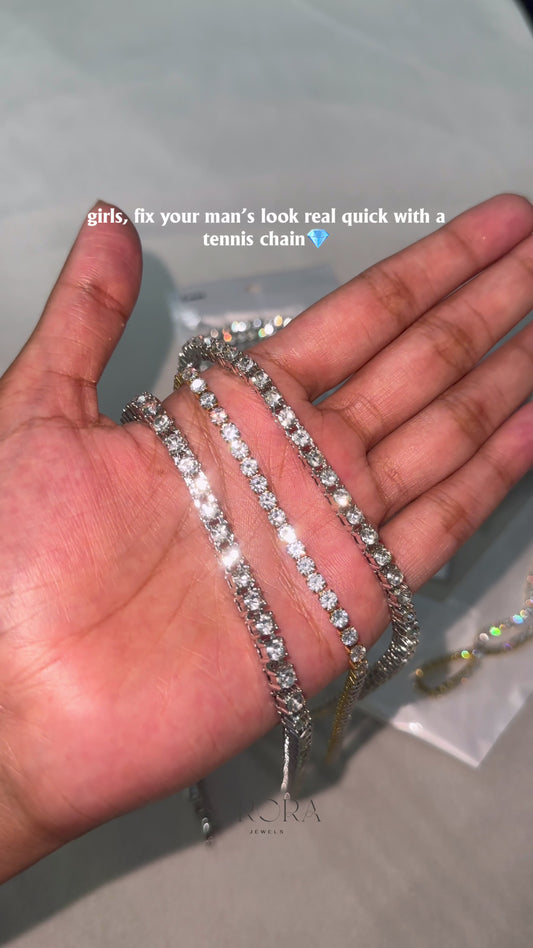 4mm Tennis Chain Necklace