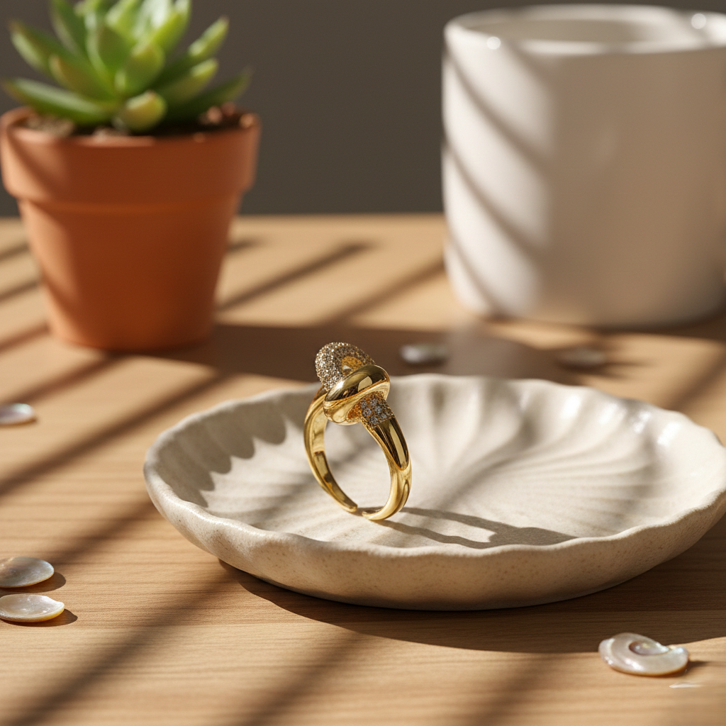 Lovebeam Gold Ring