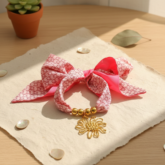 Floret Scarf Necklace