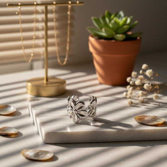 Bloom Whisper Ear Cuff